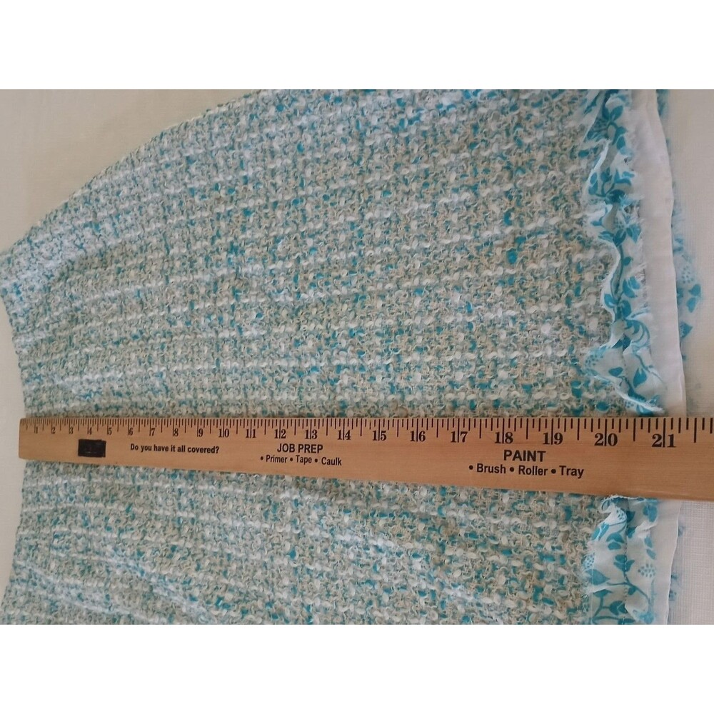 Grace Dane Lewis Women's Cotton Blend Tweed Blue Skirt Size 4 Office Career - Picture 10 of 10